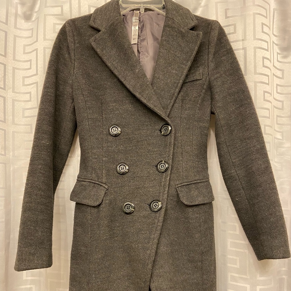 Eliya “ Sexy Style Luxury “ Very Nice Dark Gray Coat